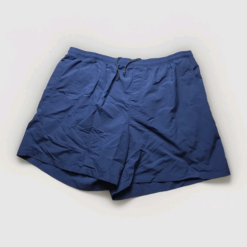 Columbia PFG Shorts Mens XL Backcast III 6" Lined Water Trunks Blue Navy